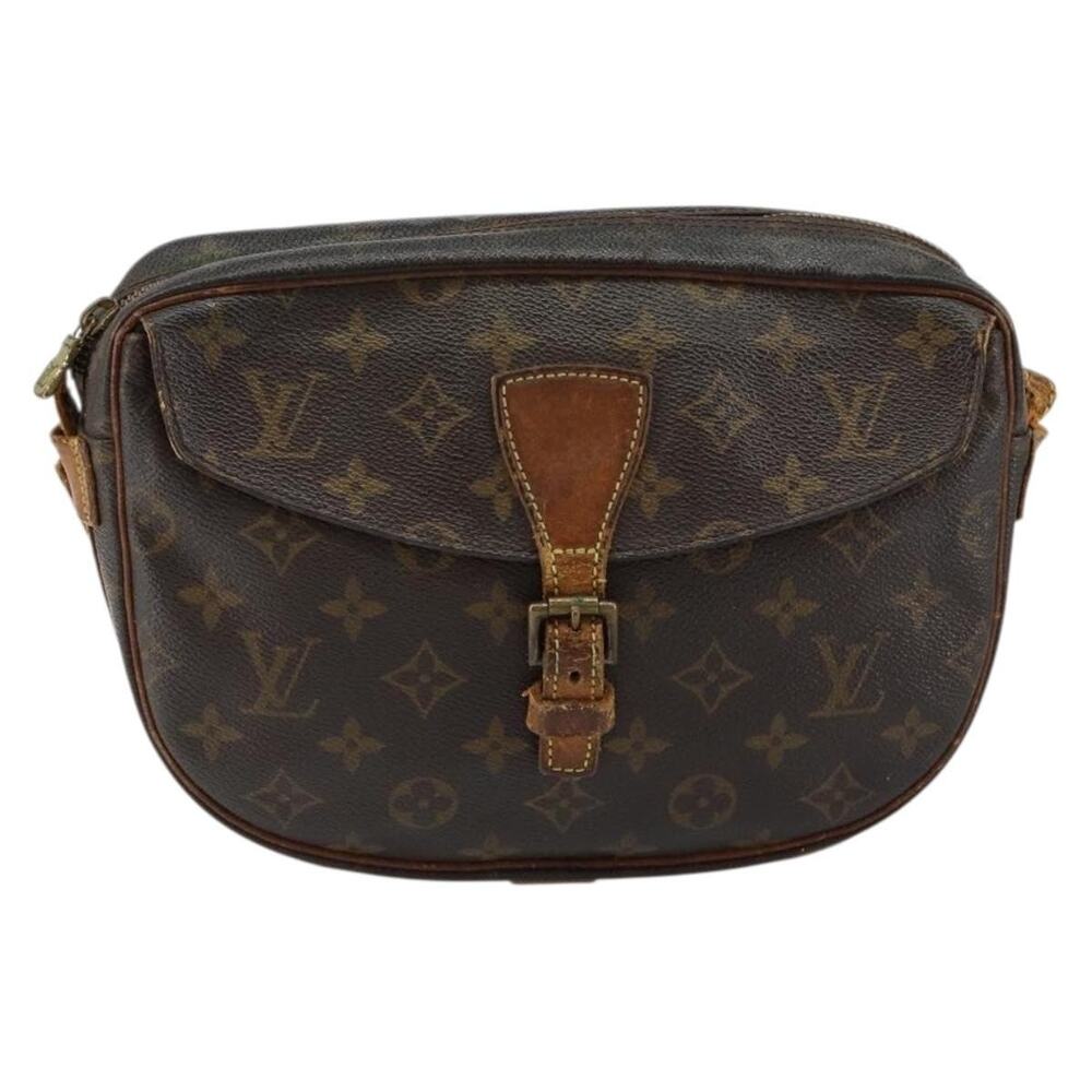 Louis Vuitton Monogram Jeune Fille MM Shoulder Bag Brown